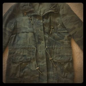 Army green camo jacket